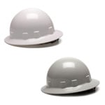 Custom Pyramex SL Series Sleek Shell Full Brim Hard Hat - 4-Point Ratchet Suspension - (2 Colors Available) ET18779