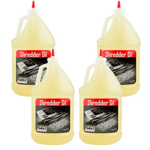Dahle 1 Gallon Bottle Shredder Oil (Carton of 4) - 20722