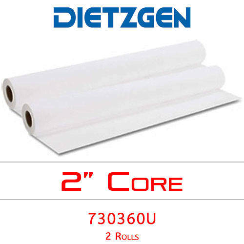 2 Rolls for sale online Dietzgen 730360U Wide Format Inkjet Paper