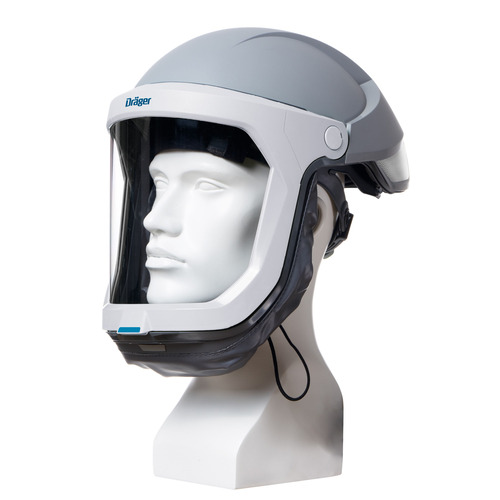 Draeger X-Plore 8000 Helmet w/ PC Visor and L1Z Neckpiece - 3710775
