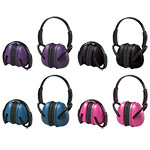 ERB 239 Folding Ear Muff NRR 23dB - Case of 12 (5 Colors Available) ET13794