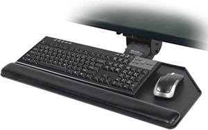 ESI Solution 2CC Articulating Arm and Keyboard Platform