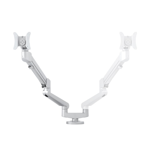 EDGE Base, Mounts and Arms to Convert EDGE-MAX to EDGE-MAX-DUAL, Dual Arm, Silver (SLV) Finish - EDGE-MAX-DUAL-KIT-SLV