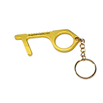 Premium Brand CLEAN Key Antimicrobial Brass Hand Tool - Gold ET11140