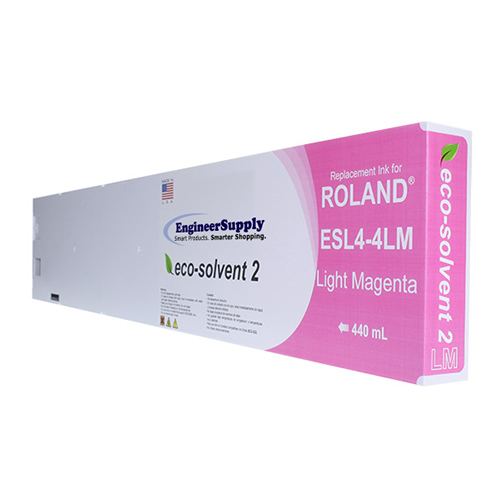 Photograph of ES Inks Replacement Cartridge for Roland - ESL4-4 - (7 Colors Available)