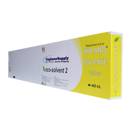 Photograph of ES Inks Replacement Cartridge for Roland - ESL4-4 - (7 Colors Available)
