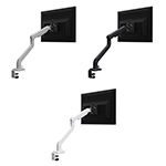 Fellowes Kata Series Single Monitor Arm w/Desk Clamp or Grommet Mount - (6 Options Available) ET17788