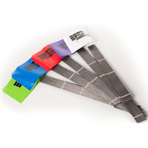  FlagShooter Plain 23&quot; Marking Flags - 1000 Per Box (10 Colors Available)