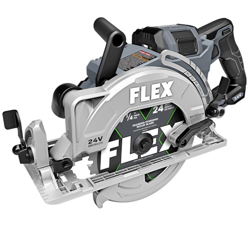 Flex Tools 7-1/4&quot; Rear Handle Circular Saw Stacked Lithium Kit - FX2141R-1J