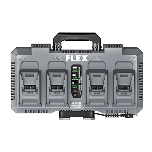 Flex Tools 1120W 4-Port Simultaneous Rapid Charger - FX0451-Z