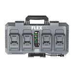 Flex Tools 1120W 4-Port Simultaneous Rapid Charger - FX0451-Z