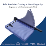 United 14" Professional Guillotine Trimmer - T14P ET17139