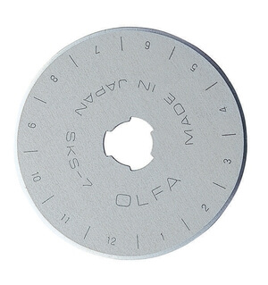 Keencut Olfa Circular Textile Blade for Cutters (QTY. 10) CIR45