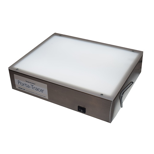 Gagne Porta-Trace Stainless Steel 10 x 12 LED Light Box 1012-2-LED ES6033