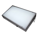 Gagne Porta-Trace Stainless Steel 11" x 18" LED Light Box 1118-2-LED ES6034