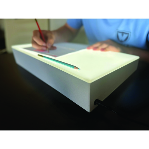  Gagne Slanted ABS LED Lightboxes, Adjustable Angle Drawing &amp; Tracing Surface - (4 Sizes Available)