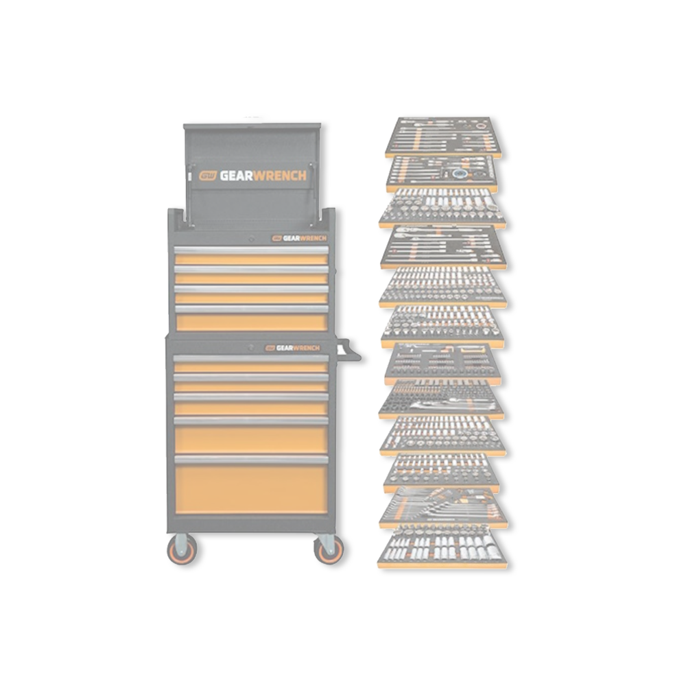 Modular trays feature