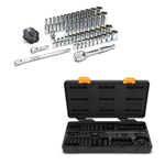 Gearwrench 51 Piece 1/4" Drive 6 Point Standard / 120XP Standard & Deep SAE/Metric Mechanics Tool Sets - (2 Options Availble) ET17603