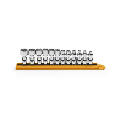 Gearwrench - 12 Piece 1/4" Drive 6 Point Flex Metric Socket Set - 80311 ET17604