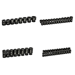 Gearwrench 3/4" Drive 6 Point Metric Impact/Deep Impact Socket Sets - (4 Options Available) ET17616