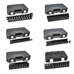 Gearwrench 1/2" Drive 6 Point Standard/Deep Impact Socket Sets (SAE/Metric) - (6 Options Available) ET17620
