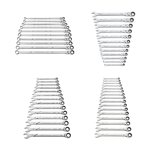  Gearwrench 120XP Universal Spline XL Metric Wrench Sets - (4 Options Available)