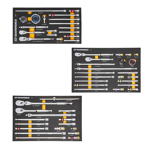  Gearwrench 90-Tooth Ratchet &amp; Drive Tool Sets with Foam Storage Tray - (3 Options Available)