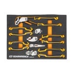 Gearwrench - 5 Piece PITBULL Cushion Grip Pliers Set in Foam Storage Tray - GWMSPLR01 ET17649
