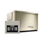 Generac 7.5/6 KW PowerPact Air Cooled Standby Generator, Steel Enclosure, 8 Circuit LC - 6998 ET17411