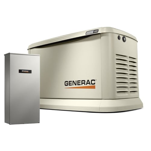 Generac 26/22.5kW Guardian Air-Cooled Generator with 200A SE ATS (Not CUL) - 7291