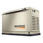Generac 22/19.5 kW Air-Cooled Standby Generator, Aluminum Enclosure - 7042 ET17424