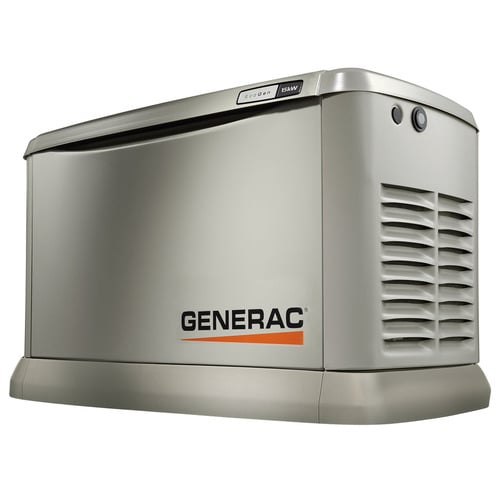  Generac EcoGen 15kW Air-Cooled Fixed Speed Standby Generator, WiFi Enabled, w/ free MobileLink - 7163