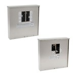 Generac 30/50A 7.5/12.5kW Manual Transfer Switch Outdoor Power Center - (2 Options Available) ET17461