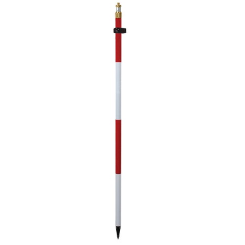 GeoMax 833633 - 8.5 FT Adjustable Tip Compression Lock Prism Pole - Dual Graduations