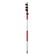 GeoMax 833638 - 15 FT Adjustable Tip Knob Lock Prism Pole - Dual Graduations ES8715