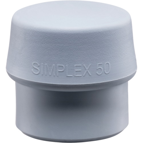 Halder Simplex Replacement Face Insert, Mid Gray Rubber, Non-Marring - (5 Sizes Available)