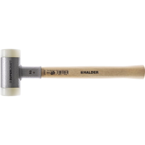 Halder Supercraft Dead Blow, Non-Rebounding Hammer w/Hickory Handle - (10 Sizes Available)