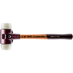 Halder Simplex Mallet with Nylon Inserts/Cast Iron Housing and Wood Handle - (5 Sizes Available) ET15516