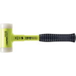 Halder Supercraft HI-VIZ Dead Blow, Non-Rebounding Hammer w/Steel Handle w/Rubber Grip - (4 Sizes Available)