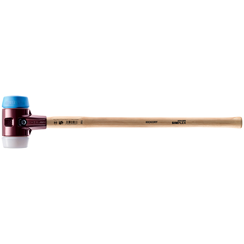  Halder 31.5 in. Simplex Sledgehammer with Soft Blue Rubber &amp; Superplastic Inserts/Cast Iron Housing &amp; Wood Handle - 3017.081