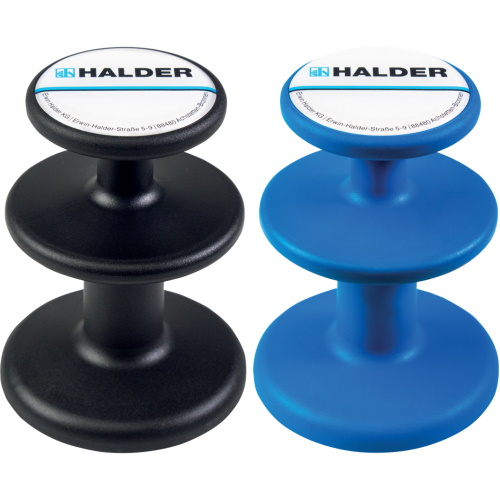 Halder 2.95&quot; x 3.94&quot; Magnetic Holder - (2 Colors Available) 