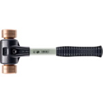 Halder Simplex Mallet w/Copper Insert / Heavy Duty Reinforced Housing & Fiberglass Handle - (2 Sizes Available) ET15583