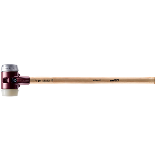  Halder 31.5 in. Simplex Sledgehammer with Nylon &amp; Aluminum Inserts/Cast Iron Housing &amp; Hickory Handle - 3089.081