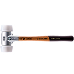 Halder 12.99 in. Simplex Mallet with Oversized Superplastic Inserts/Lightweight Alumimum Housing & Wood Handle - 3107.051 ET15594