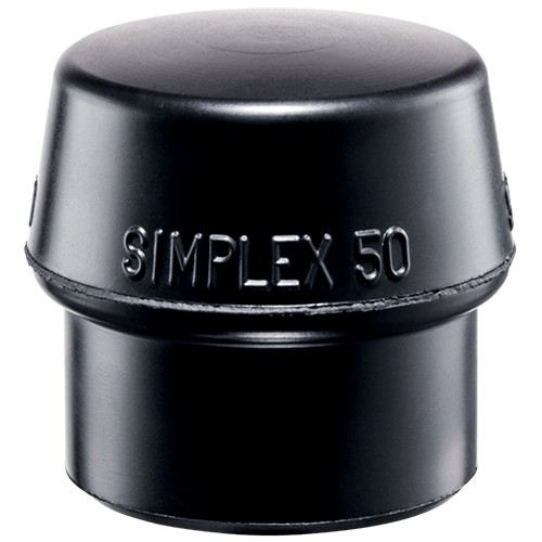  Halder Simplex Black Rubber Replacement Face Insert - (6 Sizes Available)