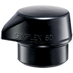 Halder Simplex "STAND-UP" Black Rubber Replacement Face Insert - (2 Sizes Available) ET15621