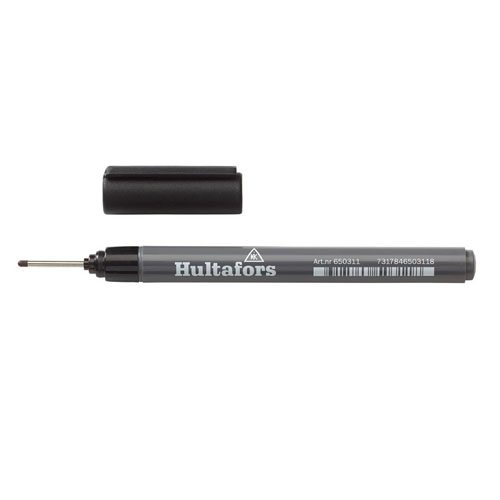 Hultafors HIDHM B Ink Deephole Marker -  Black - 650310