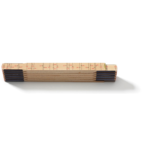 Photograph of Hultafors BS78-2-12 Brickspacing Wooden Folding Ruler - 101304U