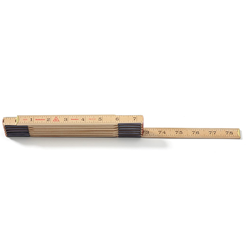 Photograph of  Hultafors 78-2-12 Wooden Folding Ruler - 101404U