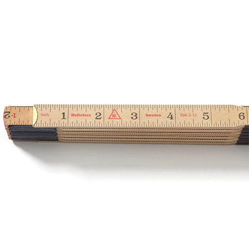 Photograph of Hultafors E66-2-12 Wooden Folding Ruler - 101204U